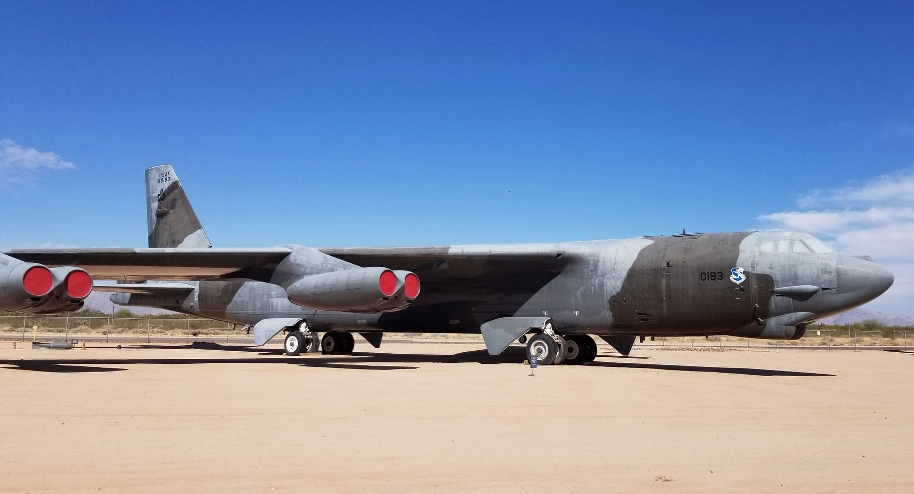The Boeing B-52G Stratofortress image. Click for full size.