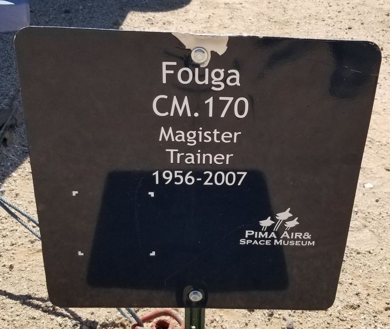 Fouga CM.170 Magister Marker image. Click for full size.