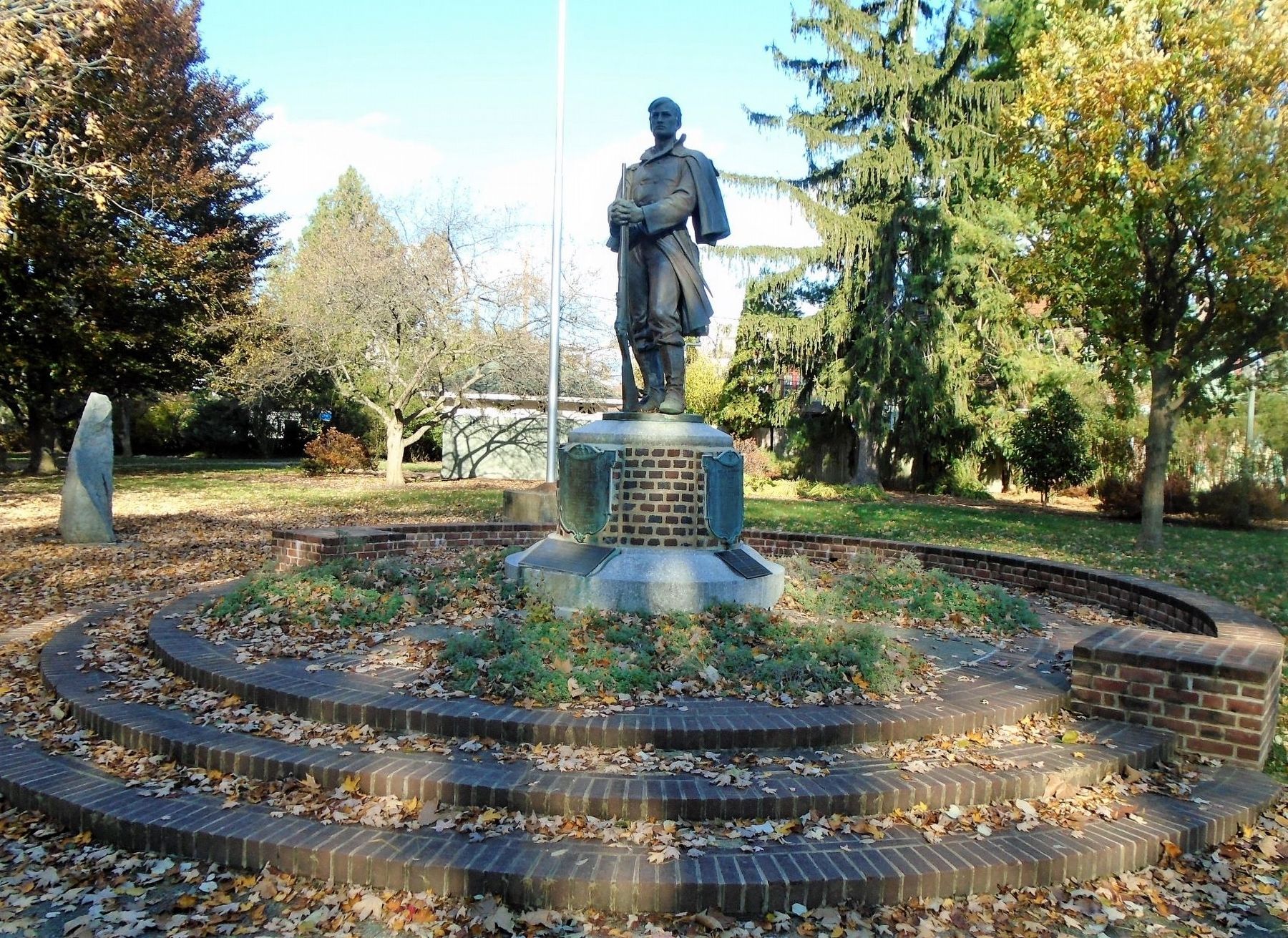 The Allen Infantry Marker image. Click for full size.