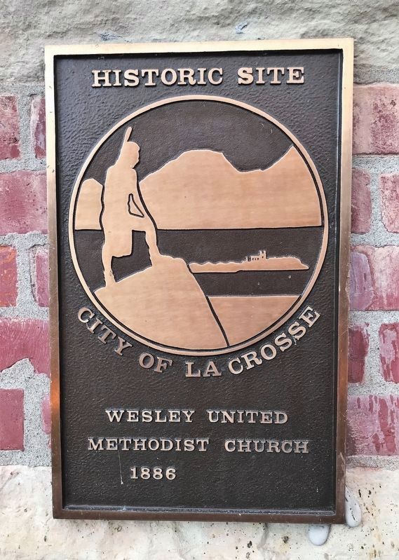 City of La Crosse Historic Site Marker image. Click for full size.