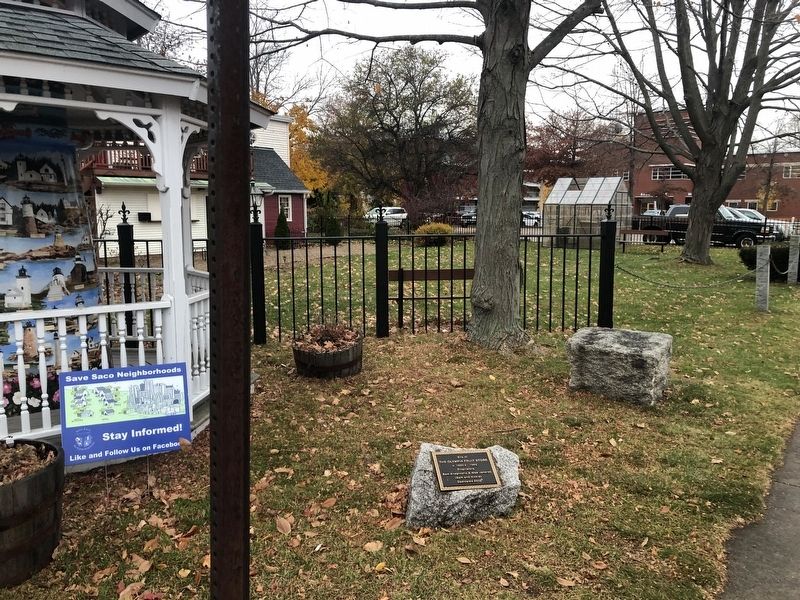 Site of The Olympia Fruit Store Marker. Click for full size. Site of The Olympia Fruit Store Marker image. Click for full size.