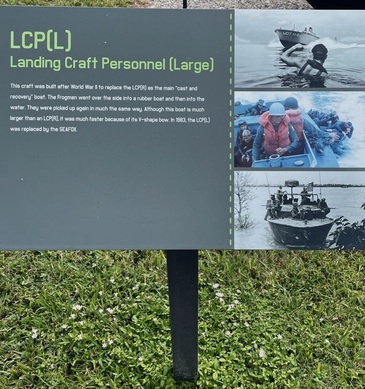 LCP[L] Landing Craft Personnel [Large] Marker image. Click for full size.
