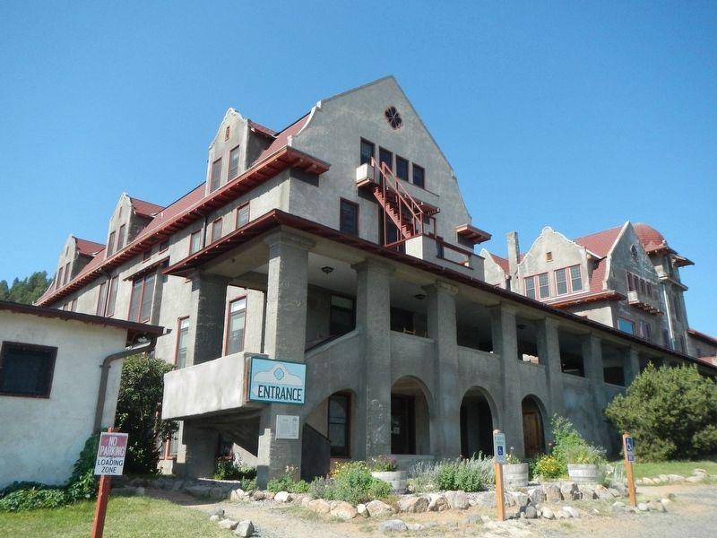 Boulder Hot Springs and Marker image. Click for full size.