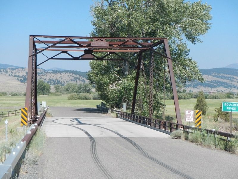The Boulder River Bridge image. Click for full size.