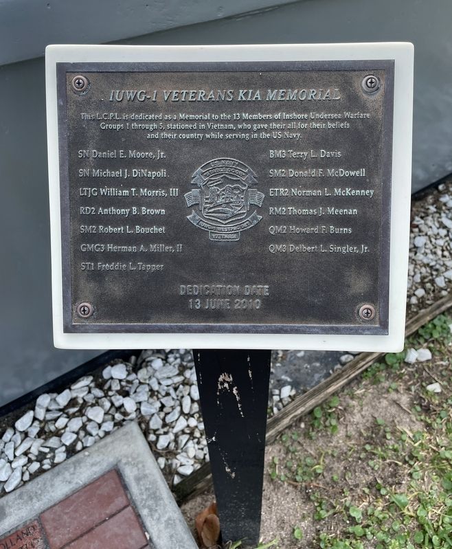 IUWG-1 Veterans KIA Memorial image. Click for full size.