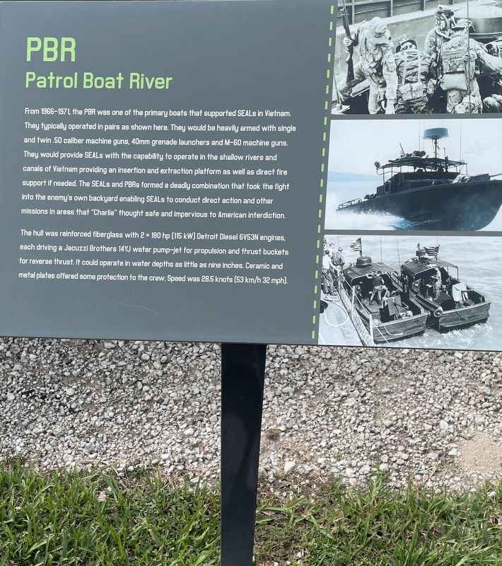 PBR - Patrol River Boat Marker image. Click for full size.