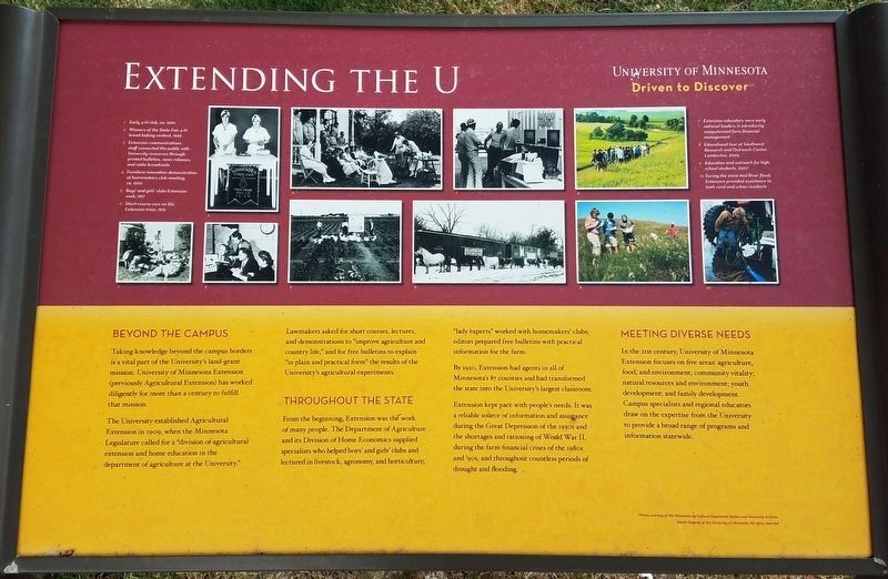 Extending the U Marker. Click for full size. Extending the U Marker image. Click for full size.