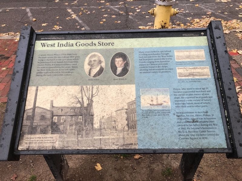West India Goods Store Marker image. Click for full size.