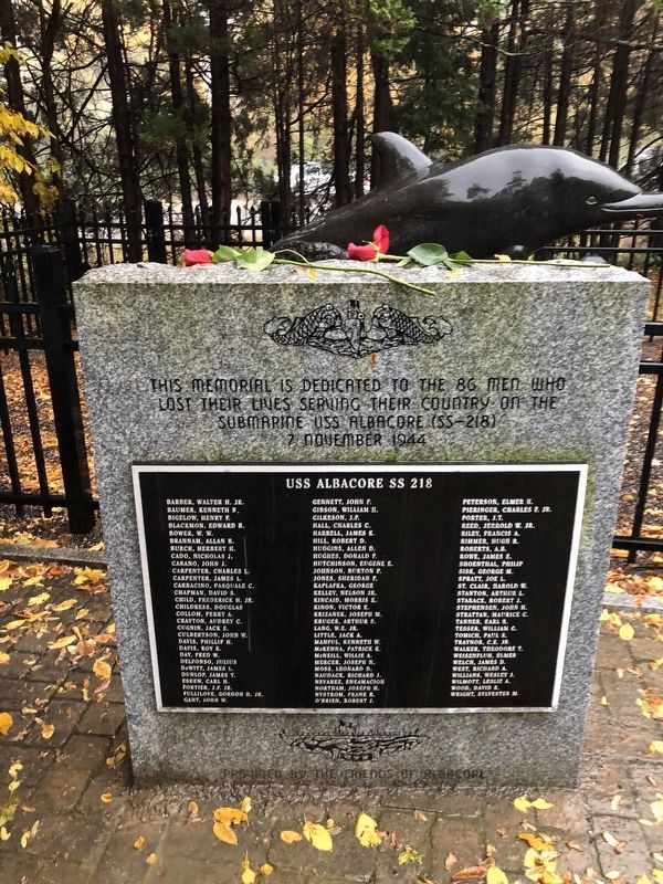 USS Albacore SS 218 Memorial image. Click for full size.
