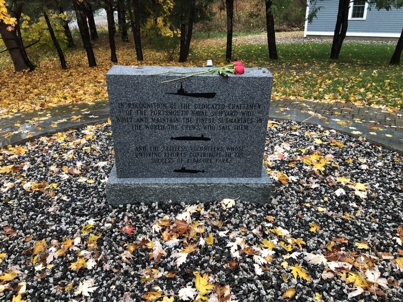 Portsmouth Naval Shipyard Memorial image. Click for full size.