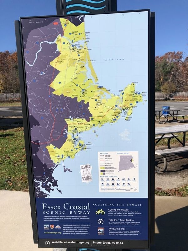 Essex Coastal Scenic Byway Marker image. Click for full size.