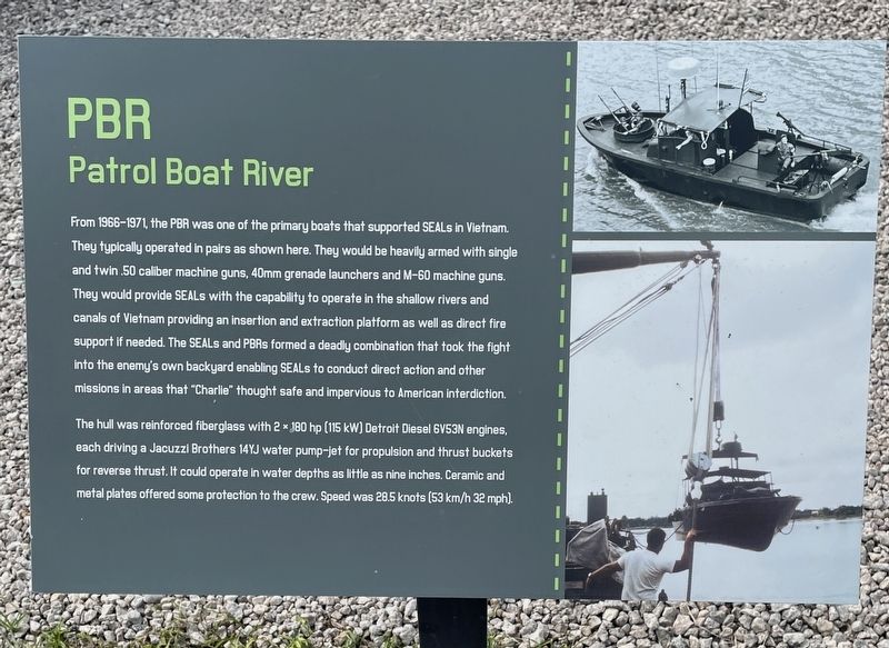 PBR - Patrol Boat River Marker image. Click for full size.