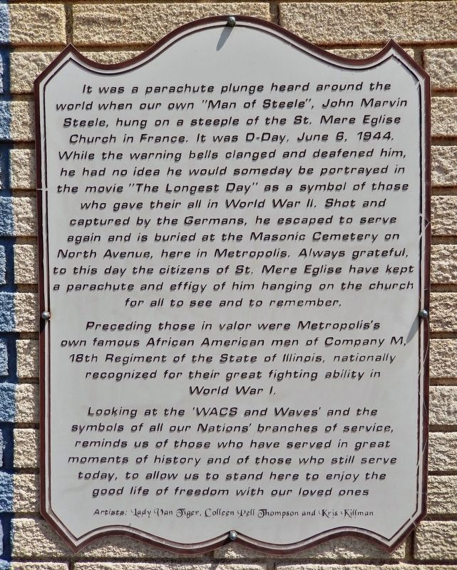 Honoring All Our Defenders of Freedom Marker image. Click for full size.