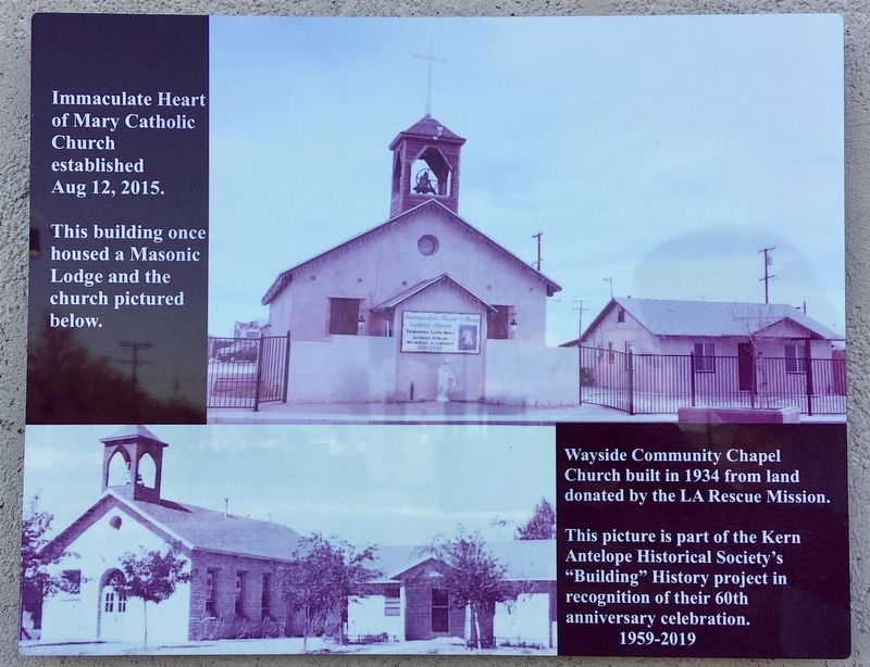 Adobe Church Marker image. Click for full size.