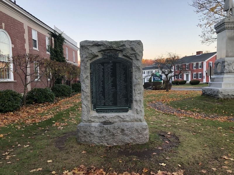 World War I Memorial. Click for full size. World War I Memorial image. Click for full size.
