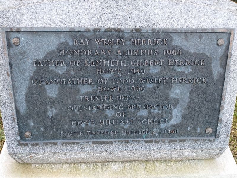 Ray Wesley Herrick Marker. Click for full size. Ray Wesley Herrick Marker image. Click for full size.