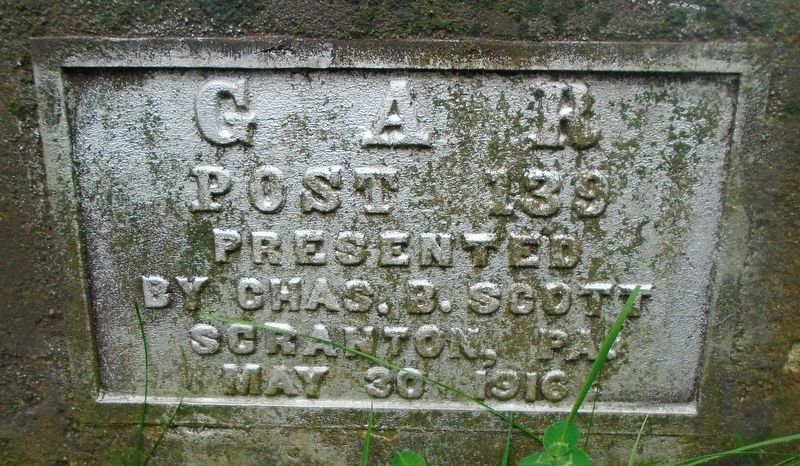 Grand Army of the Republic Post 139 Memorial image. Click for full size.