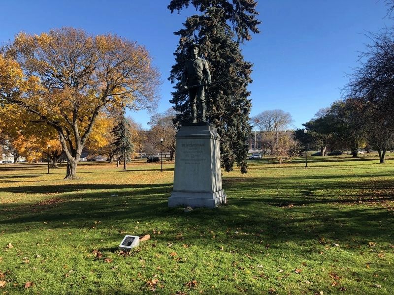 Spanish-American War Memorial. Click for full size. Spanish-American War Memorial image. Click for full size.