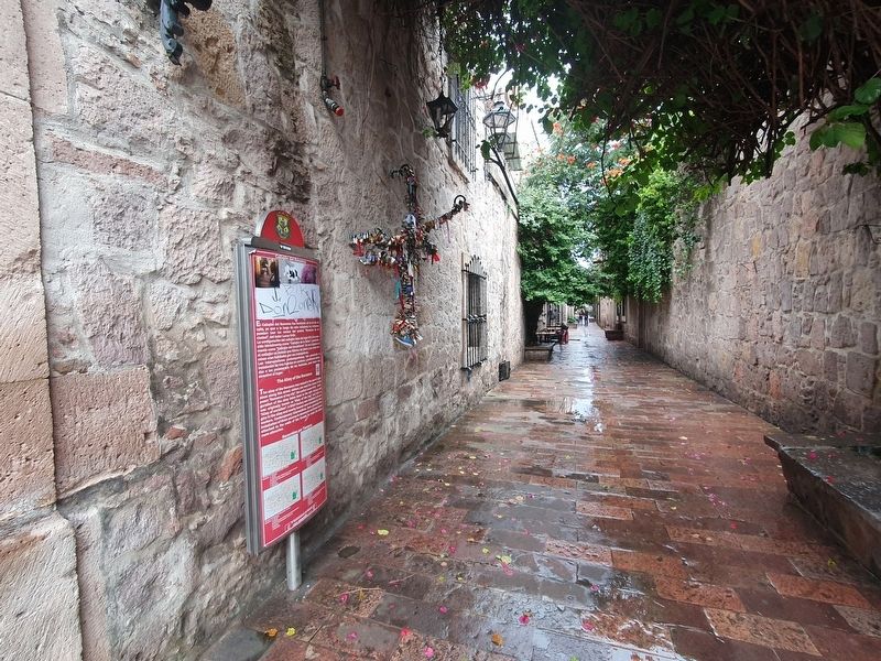 The Alley of the Romance and Marker image. Click for full size.