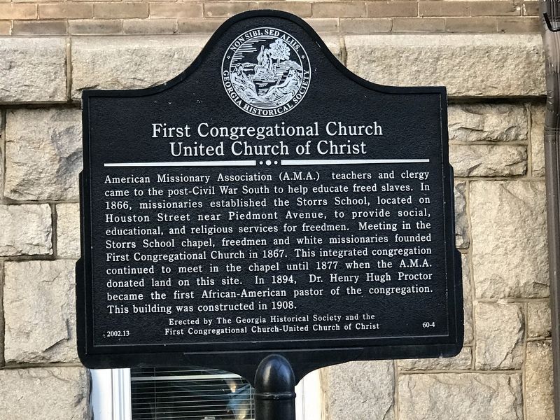First Congregational Church United Church of Christ Marker image. Click for full size.