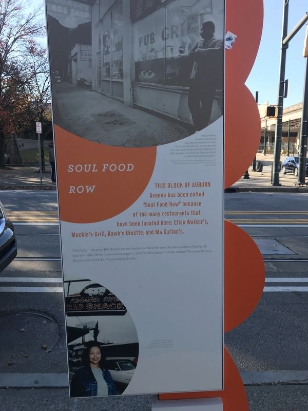 Soul Food Row Marker image. Click for full size.