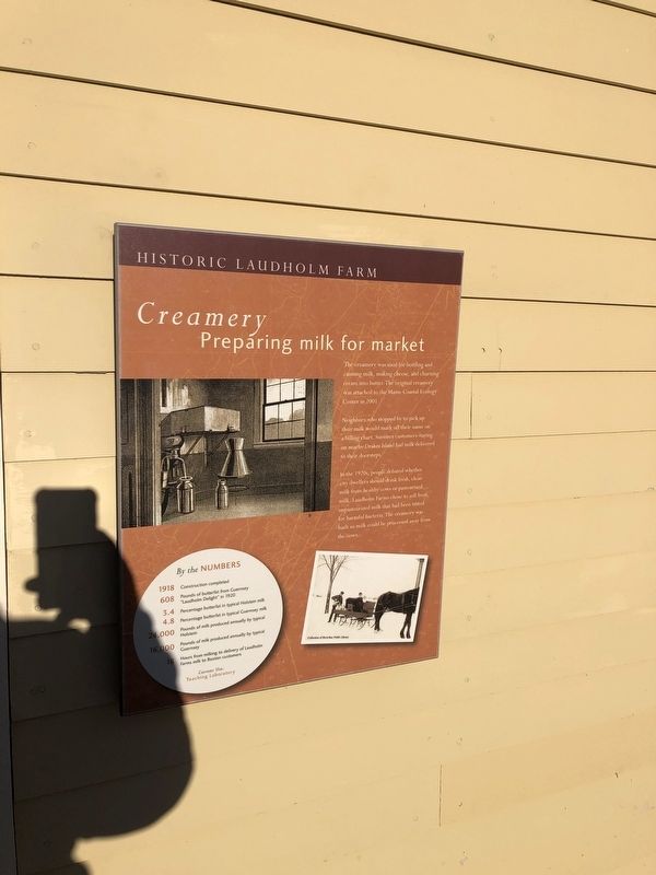Creamery Marker. Click for full size. Creamery Marker image. Click for full size.