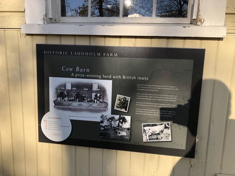 Cow Barn Marker. Click for full size. Cow Barn Marker image. Click for full size.
