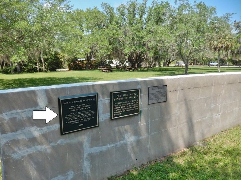 Fort San Marcos de Apalache Marker image. Click for full size.