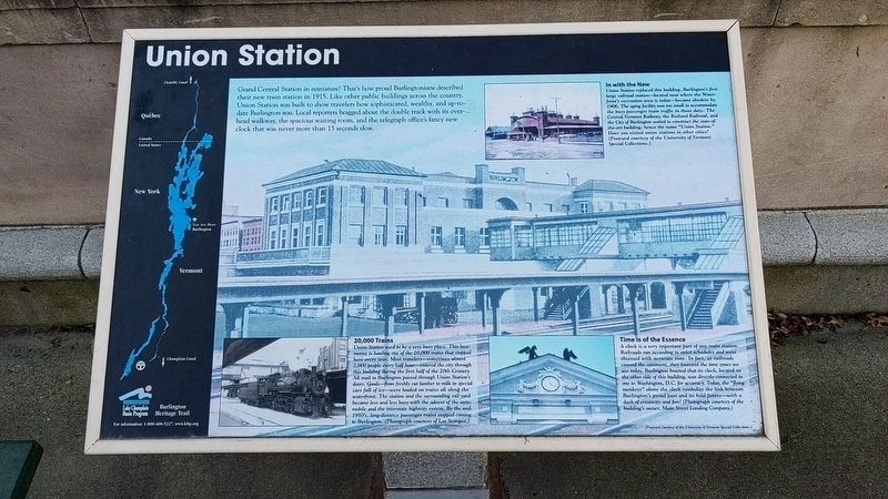 Union Station Marker image. Click for full size.