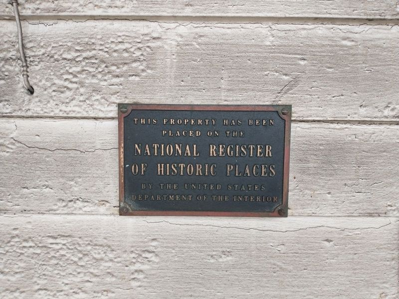 The Simmons House Marker image. Click for full size.