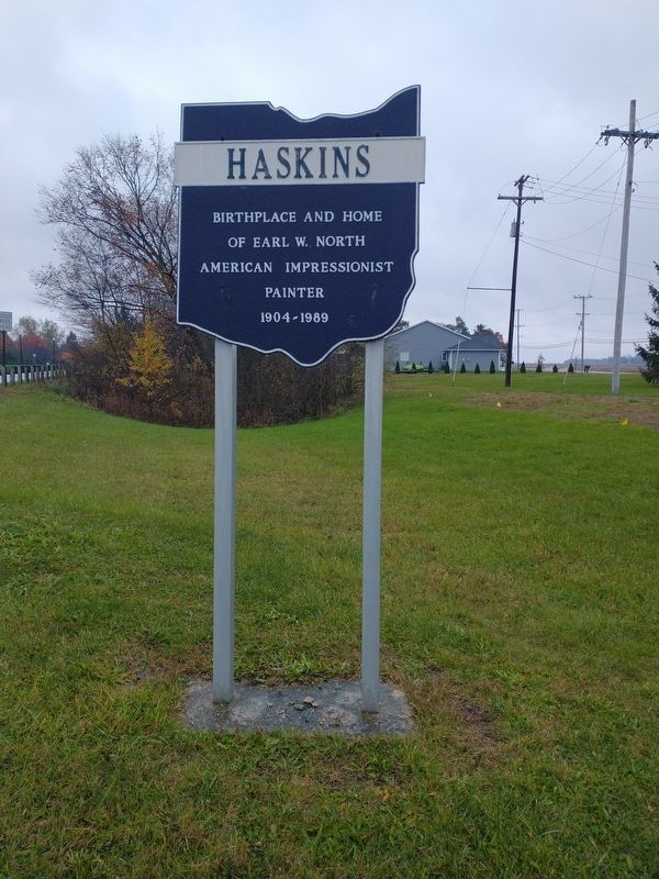 Haskins Marker. Click for full size. Haskins Marker image. Click for full size.