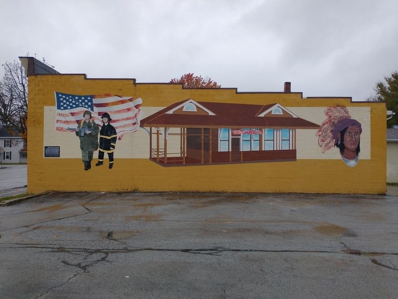 Tontogany Mural Marker. Click for full size. Tontogany Mural Marker image. Click for full size.