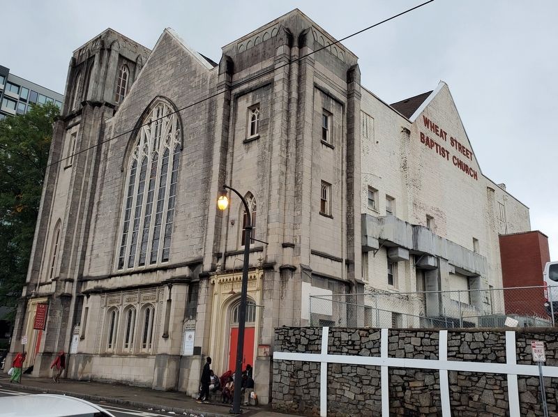 Wheat Street Baptist Church. Click for full size. Wheat Street Baptist Church image. Click for full size.
