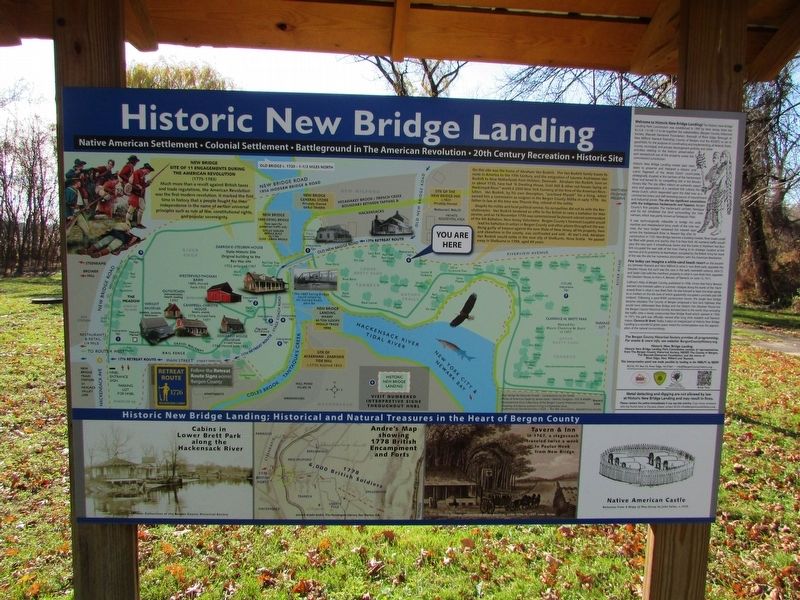 Historic New Bridge Landing Marker image. Click for full size.