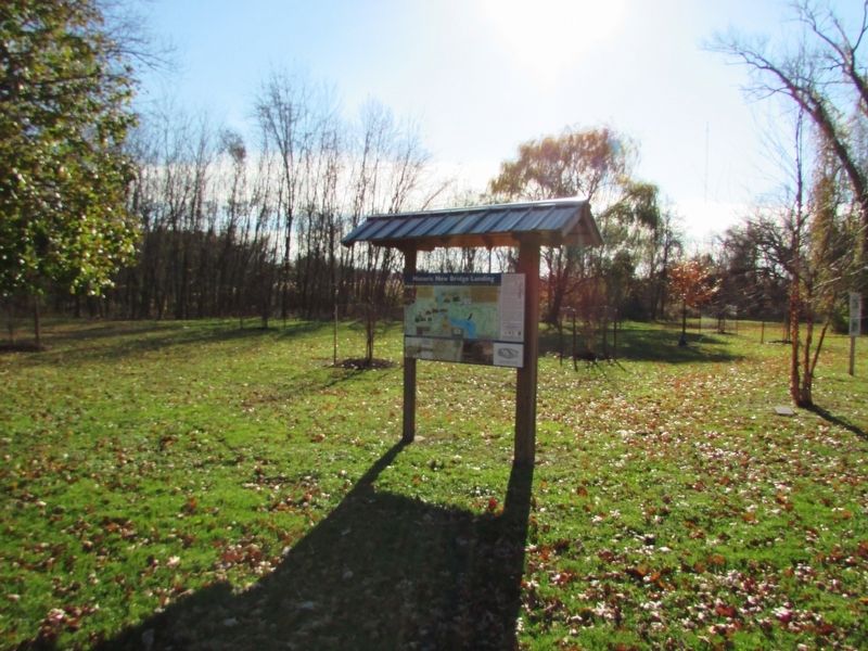 Marker in Brett Park. Click for full size. Marker in Brett Park image. Click for full size.