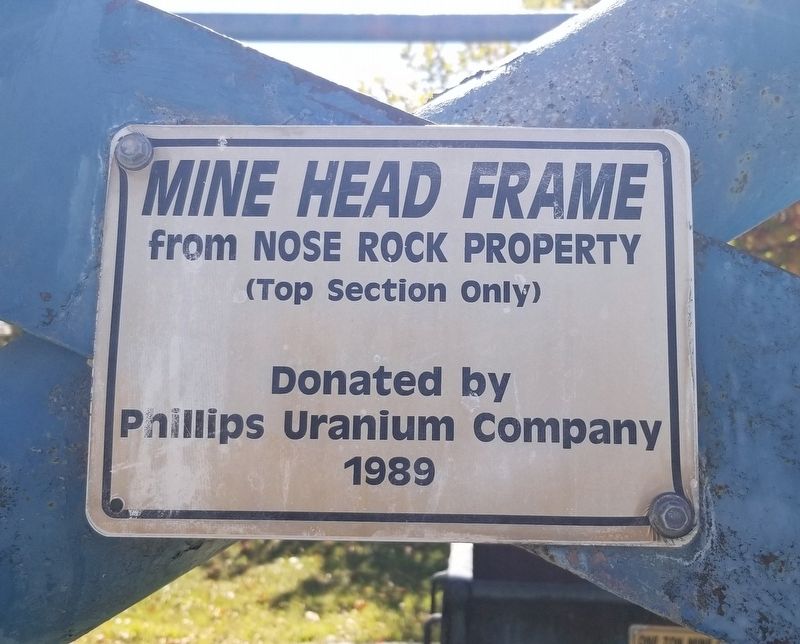Mine Head Frame Marker image. Click for full size.
