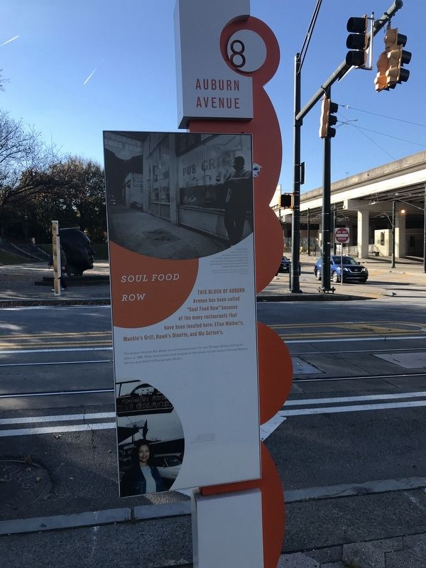 Soul Food Row Marker. Click for full size. Soul Food Row Marker image. Click for full size.