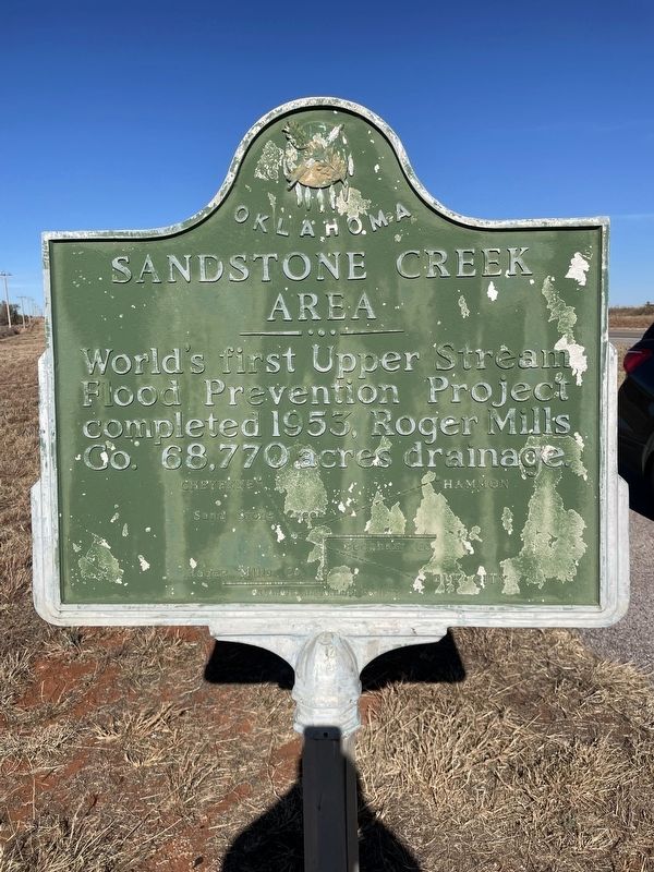 Sandstone Creek Area Marker image. Click for full size.
