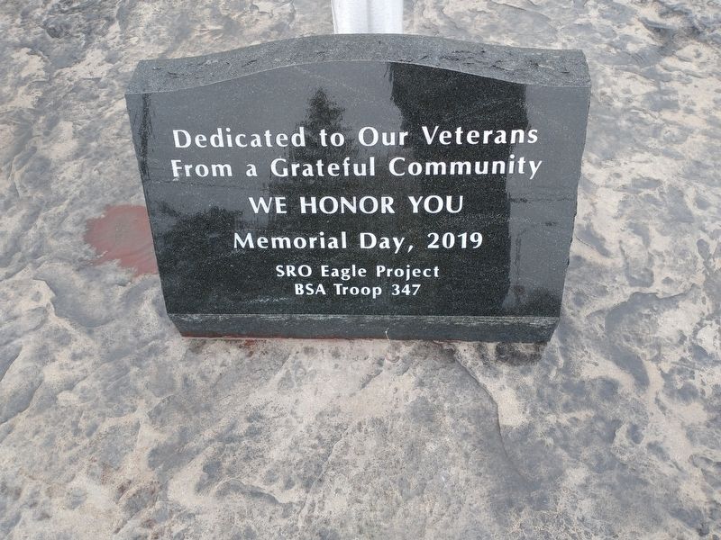 American Legion Post No. 441 Veterans Memorial. Click for full size. American Legion Post No. 441 Veterans Memorial image. Click for full size.