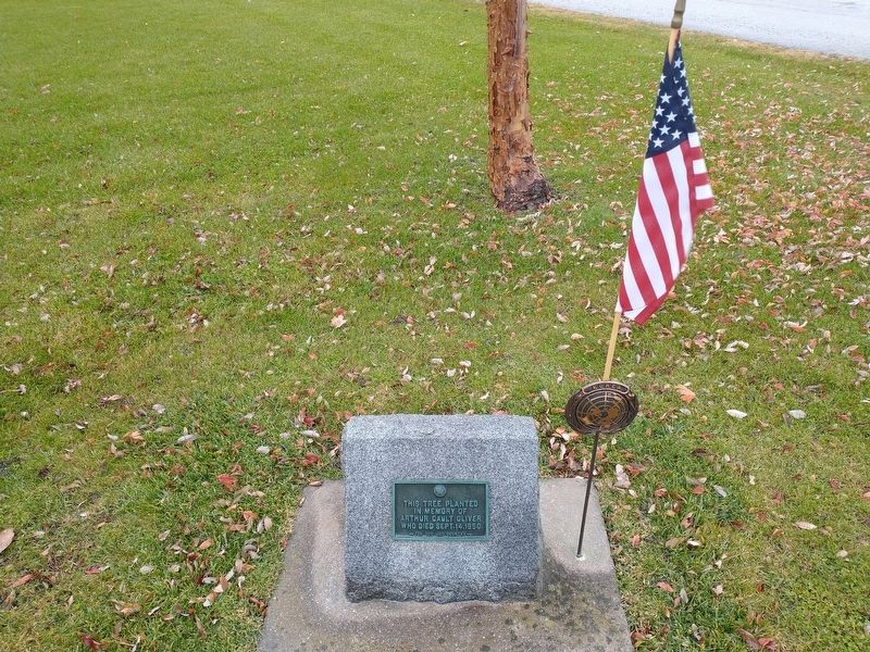 Arthur Cault Oliver Marker image. Click for full size.