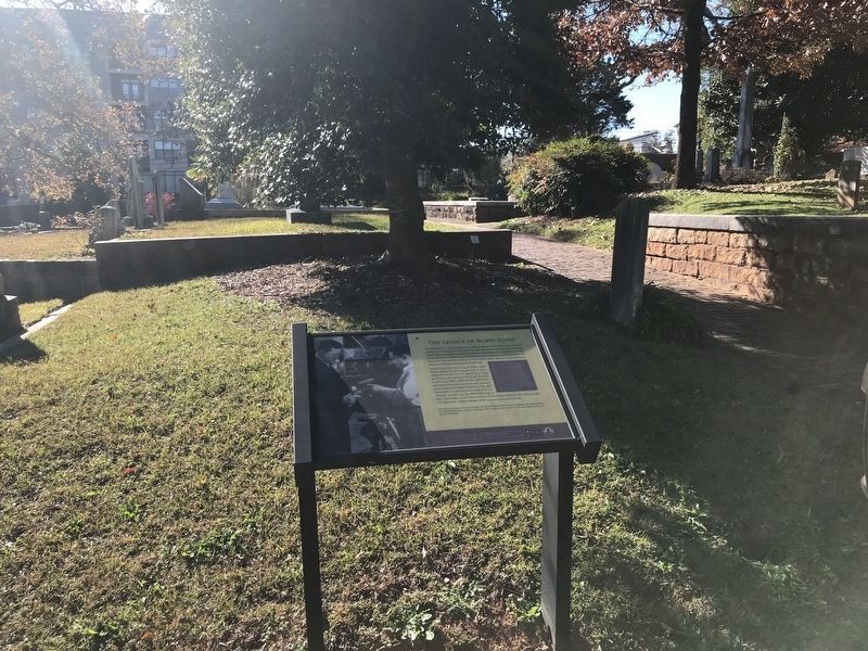 The Legacy of Bobby Jones Marker. Click for full size. The Legacy of Bobby Jones Marker image. Click for full size.
