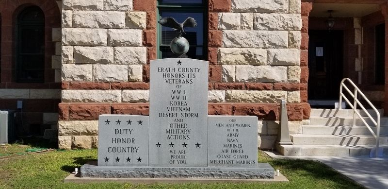 Erath County War Memorial image. Click for full size.