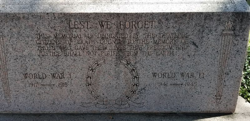 Lest We Forget Marker image. Click for full size.