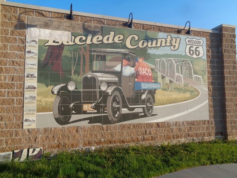 Laclede County Missouri 66 Marker image. Click for full size.