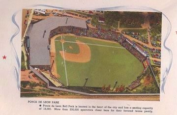 Ponce de Leon Ball Park. Click for more information. Ponce de Leon Ball Park image. Click for more information.