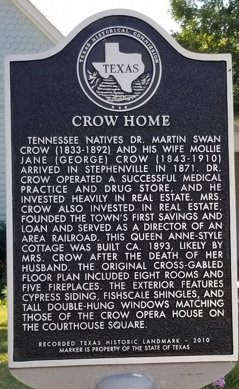 Crow Home Marker image. Click for full size.