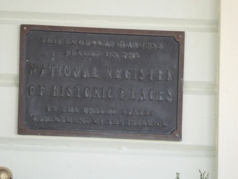 Davis-Guttenberger-Rankin House Marker image. Click for full size.