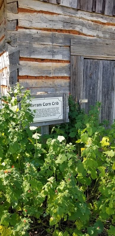 Byram Corn Crib Marker image. Click for full size.