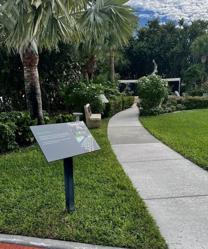 Memorial Wall Marker. Click for full size. Memorial Wall Marker image. Click for full size.