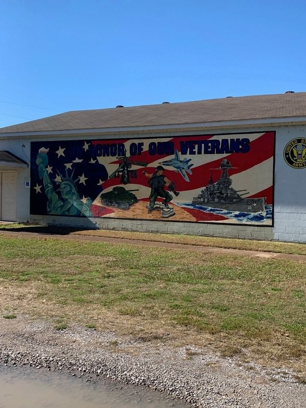 In Honor of our Veterans Marker image. Click for full size.